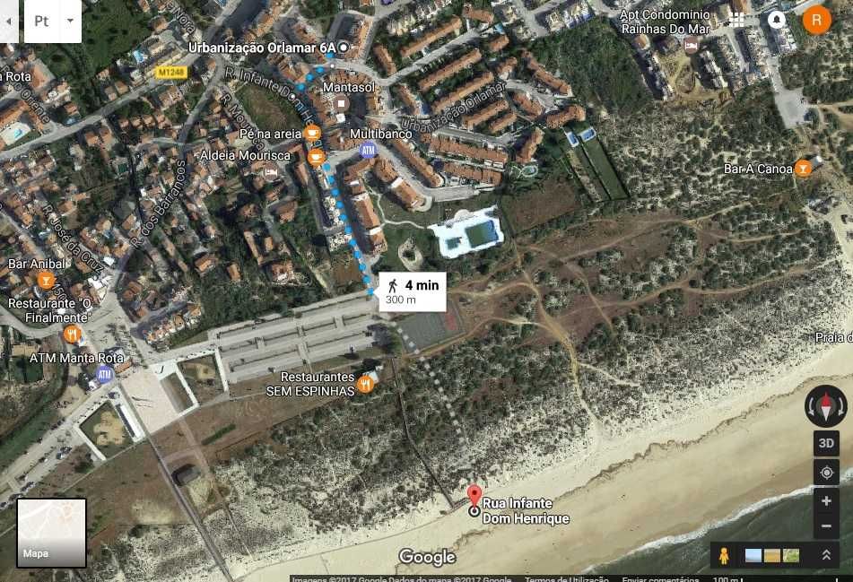 Apartamento T1 Manta Rota (Junho e Agosto)