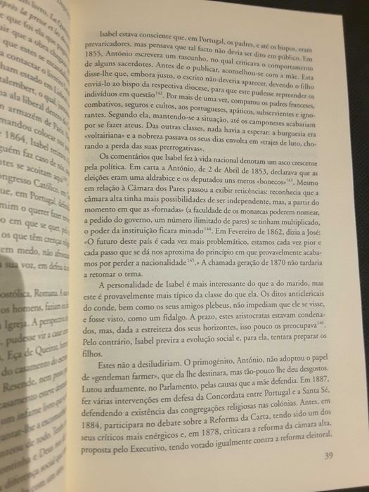 Isabel, Condessa de Rio Maior/ Visconde de Ovar/Fontes Pereira de Melo