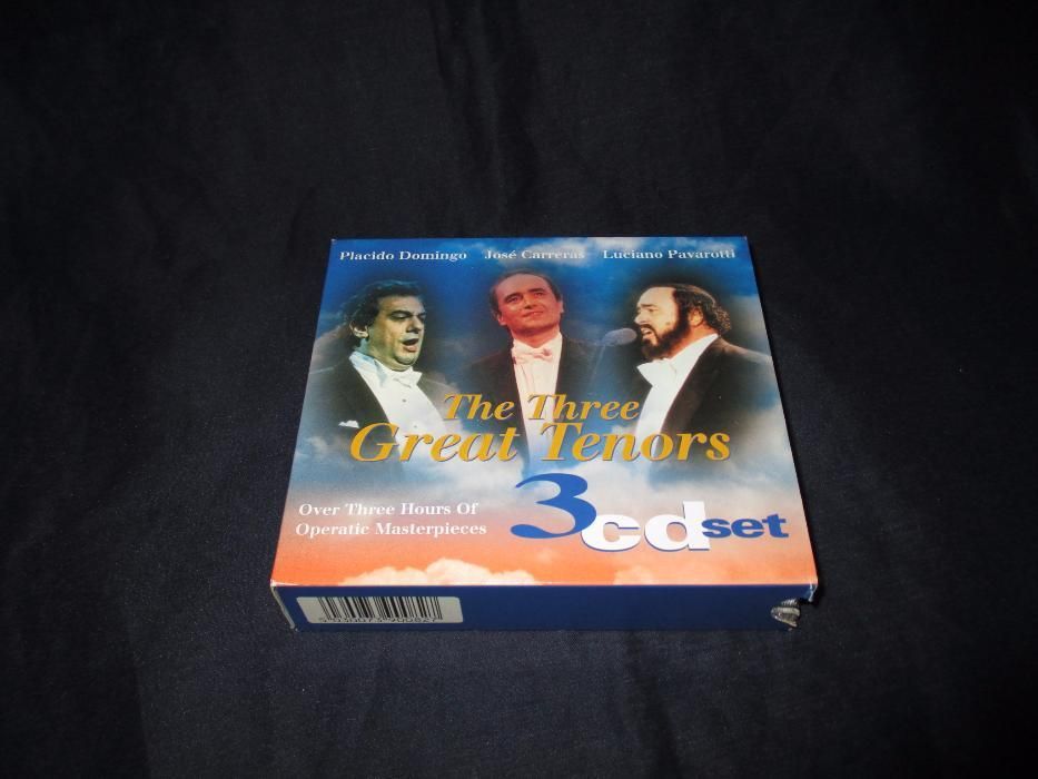 Three Great Tenors três grandes tenores box 3 cd