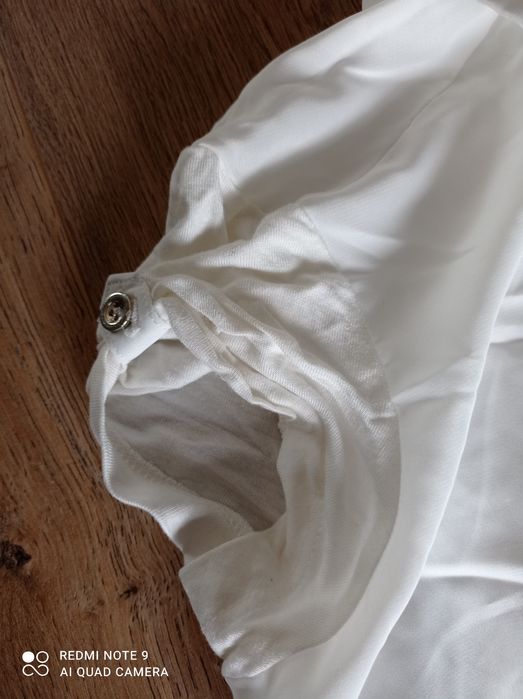 Bluzka koszula mohito 36 s biała kremowa