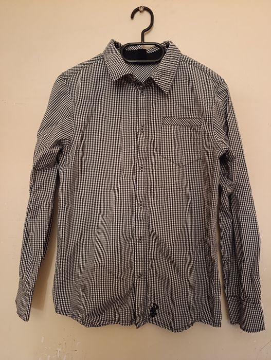 Koszula w kratkę chłopięca