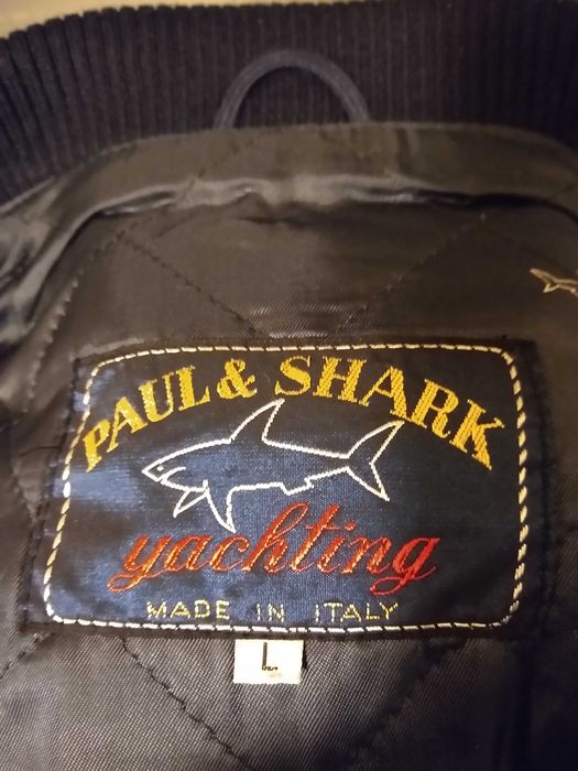 Old school Paul & Shark чоловіча куртка вовняна