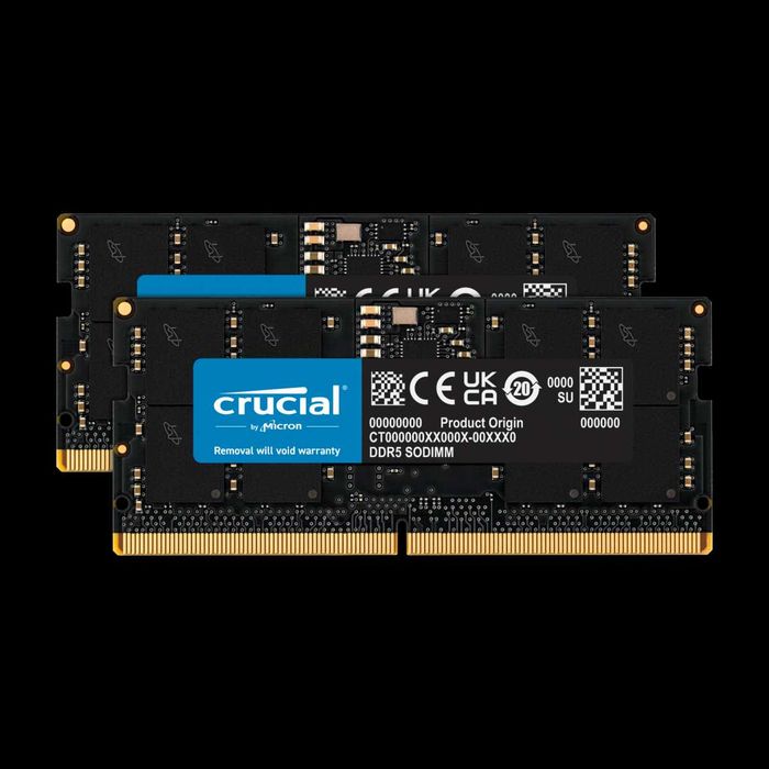 Оперативна пам'ять Crucial DDR5 24 GB (2x12GB) DDR5 5200Mhz SODIMM