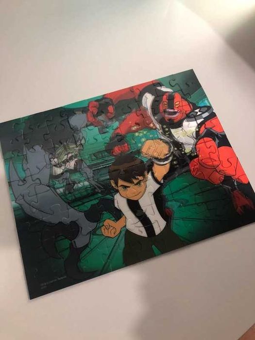 Ben 10 puzzle komplet 3D 72 puzzle