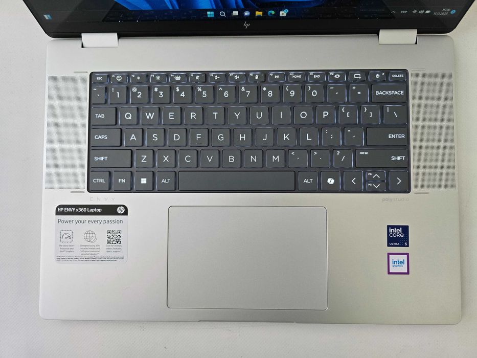 HP Envy 16 x360 (2024) Ultra 5 125U/RAM 16GB/SSD 512GB/WIN 11