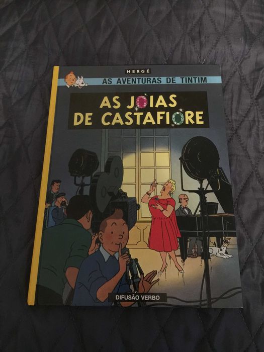 As Aventuras de TinTim - 4 volumes - Capa dura / formato grande / Asa