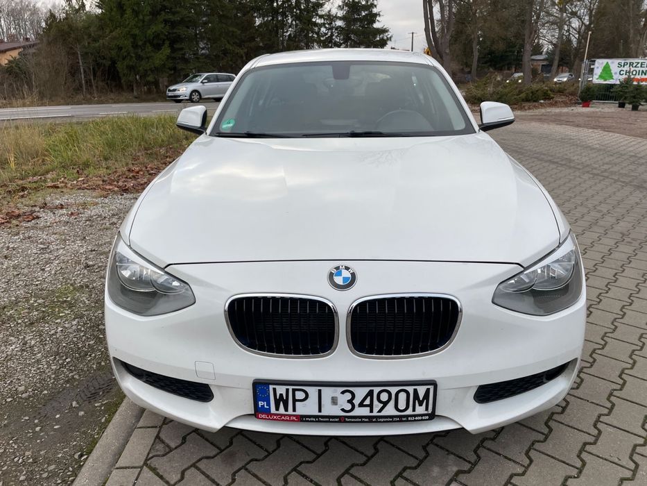BMW 116i 2011r Biała Super Stan Opony Zimowe
