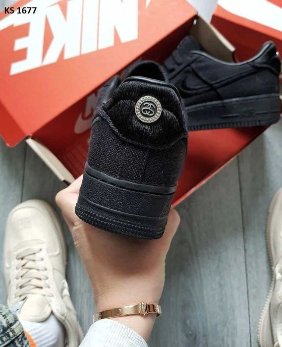 Кросівки Nike Air Force 1 Low Black Low. АРТ: KS 1677