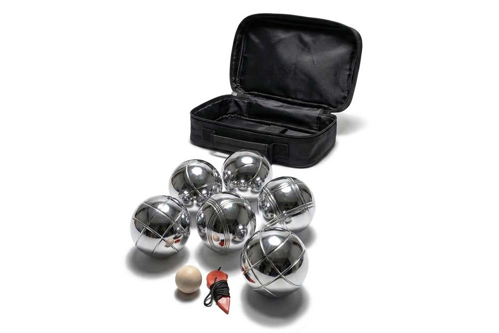 Bule Kule Zestaw Do Gry Petanque Boules Do Gry Walizka Akcesoria 6 kul