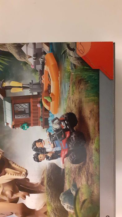 Lego 76975 Jurassic World Ucieczka rzeką przed tyranozaurem Nowy