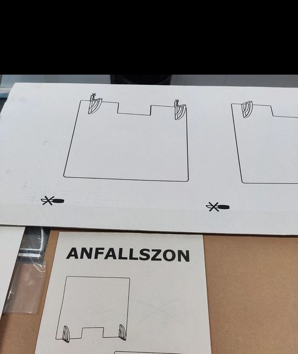 Divisória proteção IKEA anfallszon acrilico