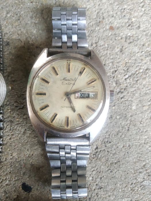 Relógio Mesteil Extra Automático, relógio Mary Mazon e relógios Seiko