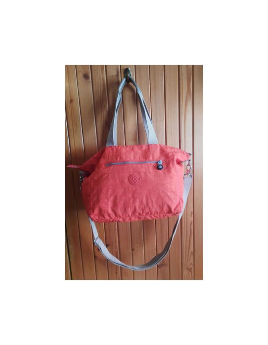 Kipling duża torebka shopper na ramię na skos ciała jak nowa