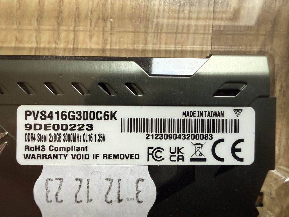 Pamięć RAM DDR4 Patriot Viper Gaming 2x8GB 3000MHz CL16