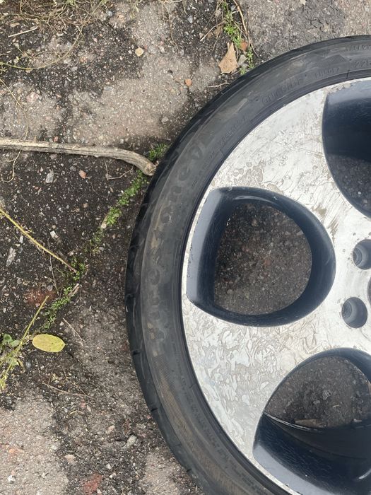 Диск vw gti з шиною Firestone Firehawk Indy 500 225/40 R18 92W