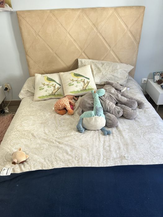 Cama casal com colchao