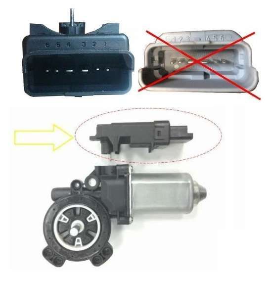 Modulo centralina motor eléctrico elevador de vidros Renault NOVO