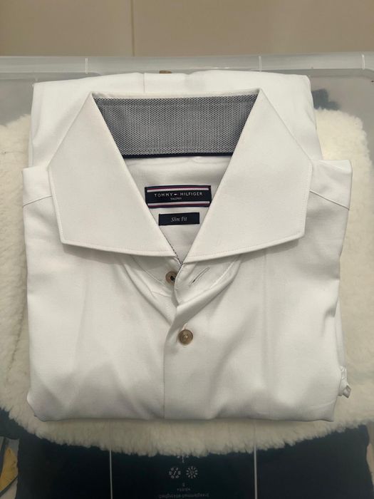 Biała koszula Tommy Hilfiger