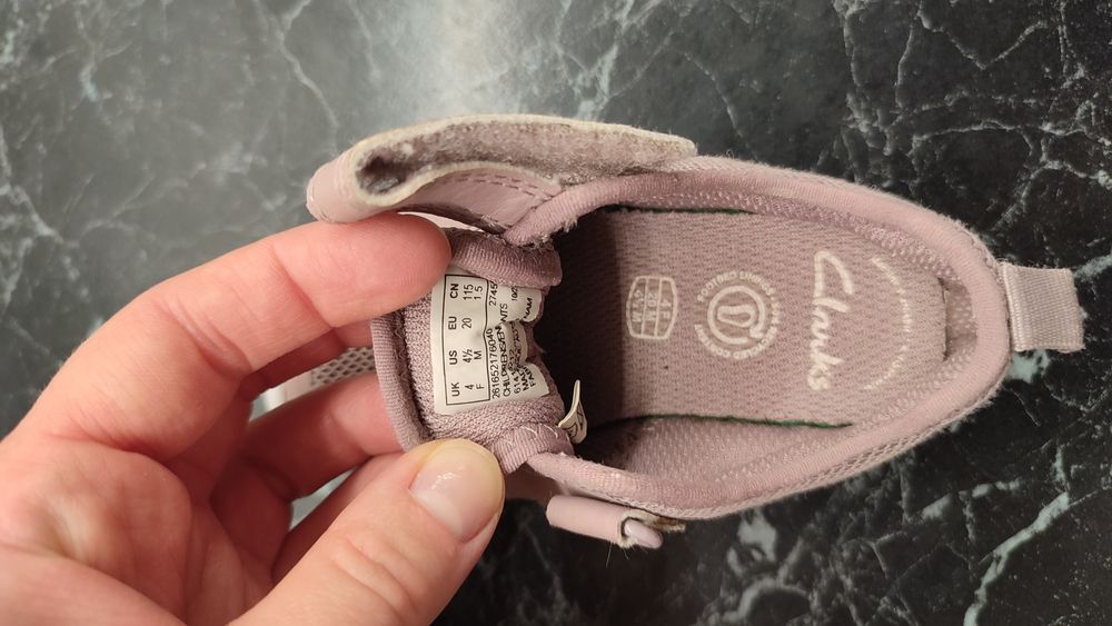 Кросівки Clarks 20 розмір