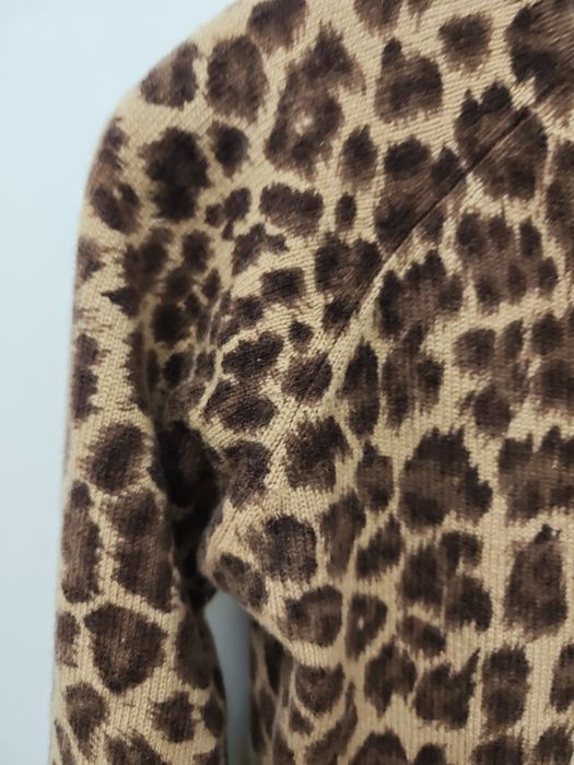 Sweter Neiman Marcus Cashmere, XS/S panterka