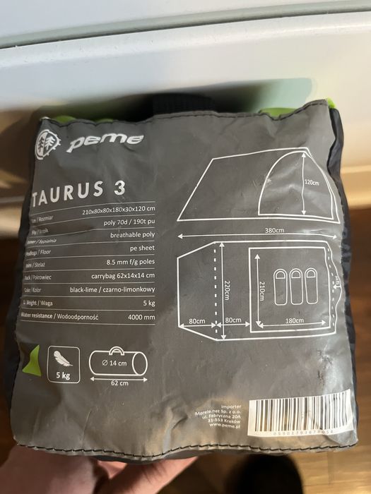 Namiot Taurus 3 peme