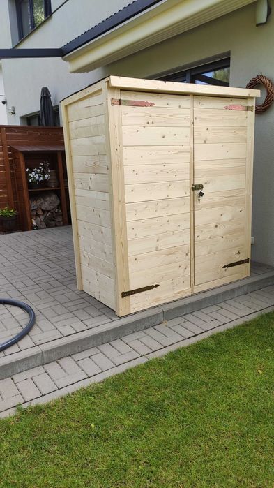 Domek narzędziowy schowek szafa ogrodowa
