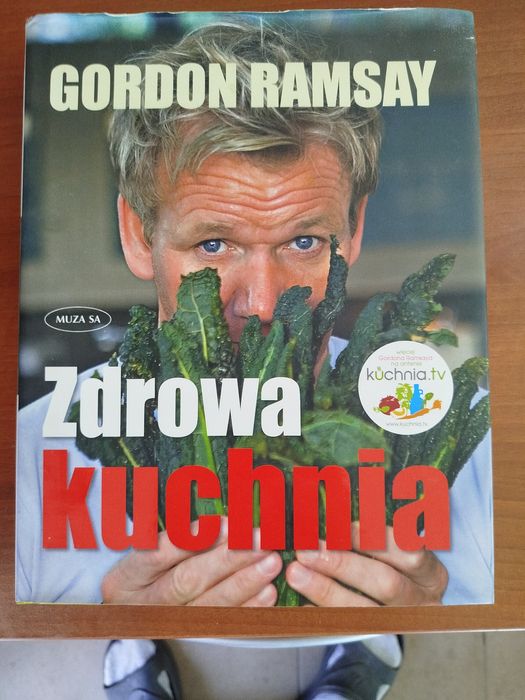 Książka zdrowa kuchnia Goldon Ramsay
