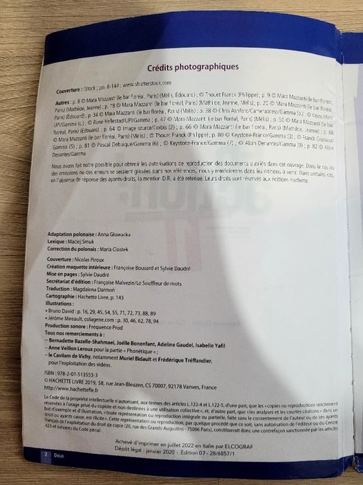 Podrecznik En action 1