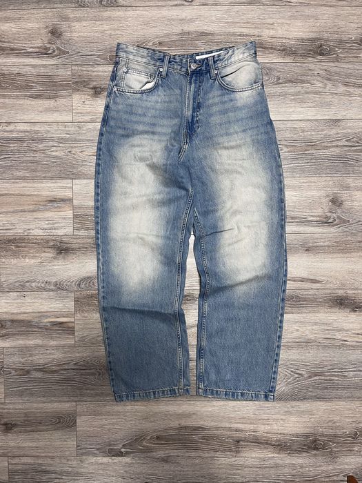 Широкие джинсы Bershka, baggy jeans бершка
