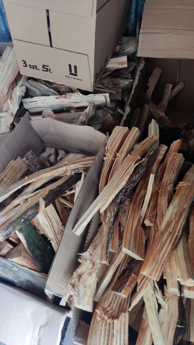 Rozpałka Podpałka Drzazga Drobna 10kg Wysyłka Paczkomat