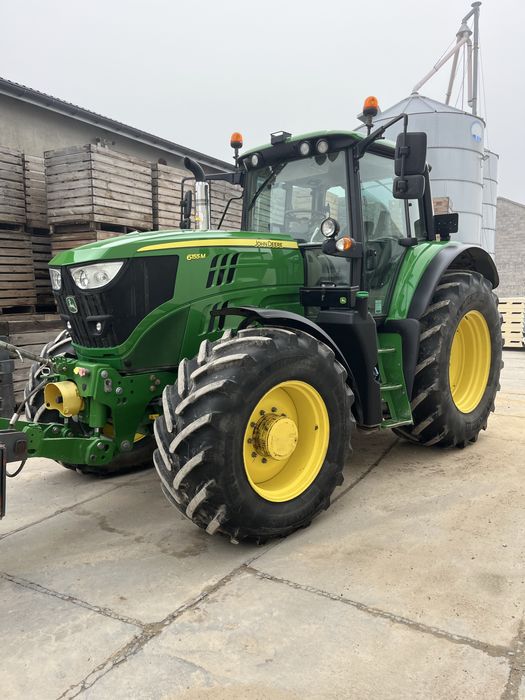 John deere 6155m polski salon 3800mth serwisowany pierwszy wlasciciel