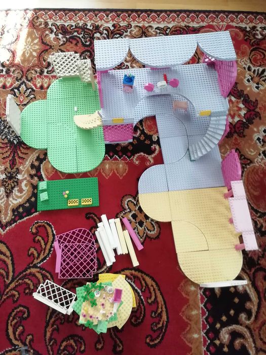 Klocki Lego belville duży zestaw plus 2 pojemniki na klocki