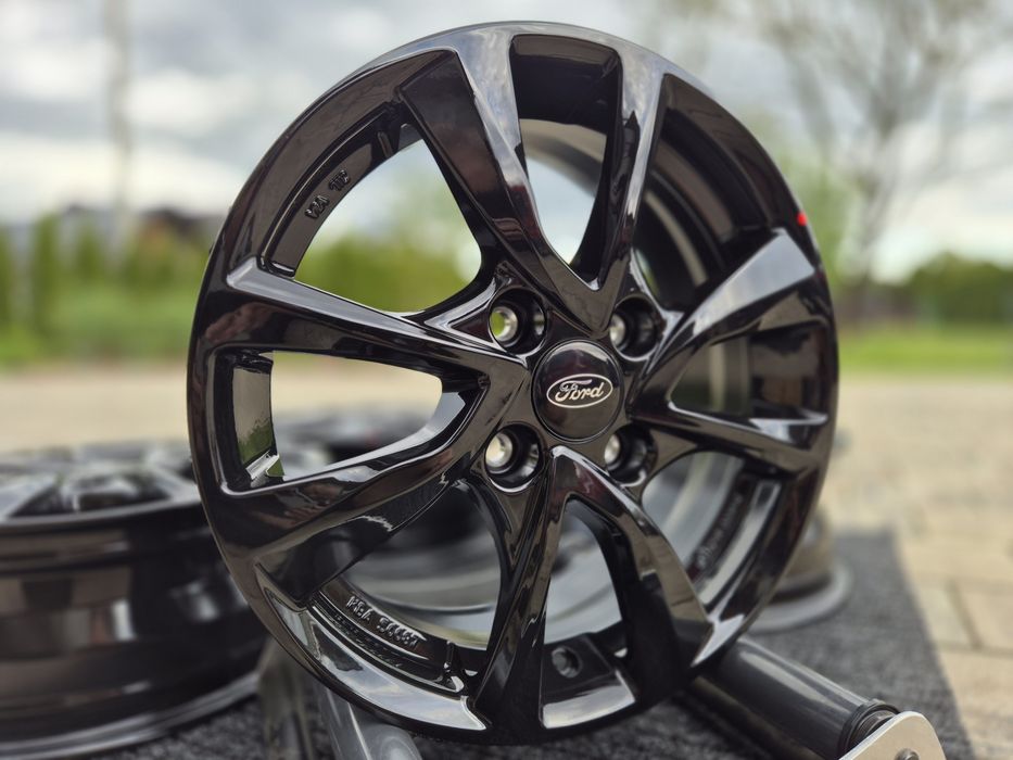 Ford Fiesta 15" Alufelgi nowe 4x108 Fiesta Fusion Felgi Czarne