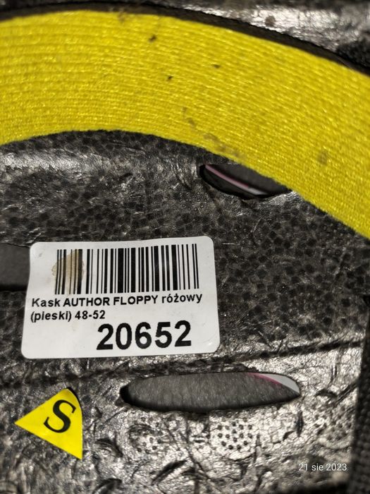 Kask na rower, rolki, wrotki Author dziecięcy w pieski.