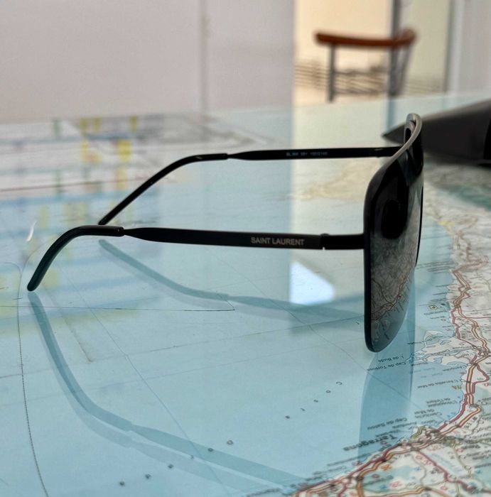 oculos saint laurent MASK sl364 001 originais