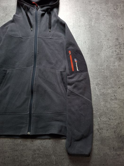 Bluza z polaru berghaus szara