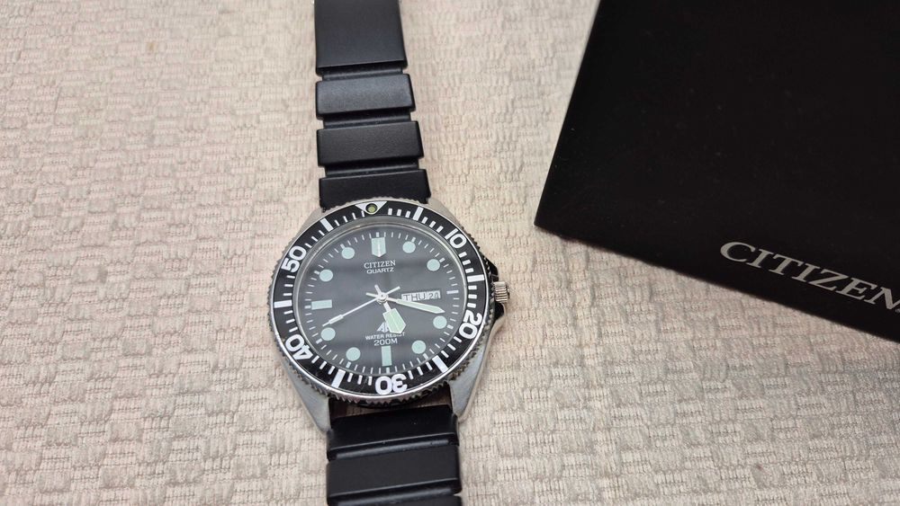 Zegarek Citizen Promaster Czarny/Guma Ø42 mm  męski