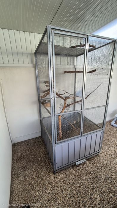 Gaiola para papagaio