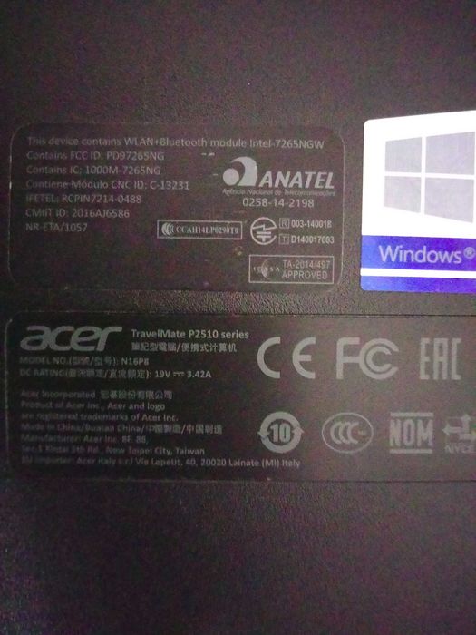 i5-8250u + 4GB DDR4 | Acer TravelMate