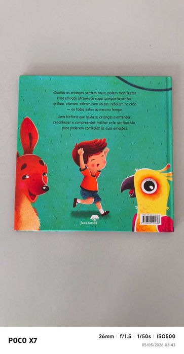 Livro "sou mais forte do que a raiva"