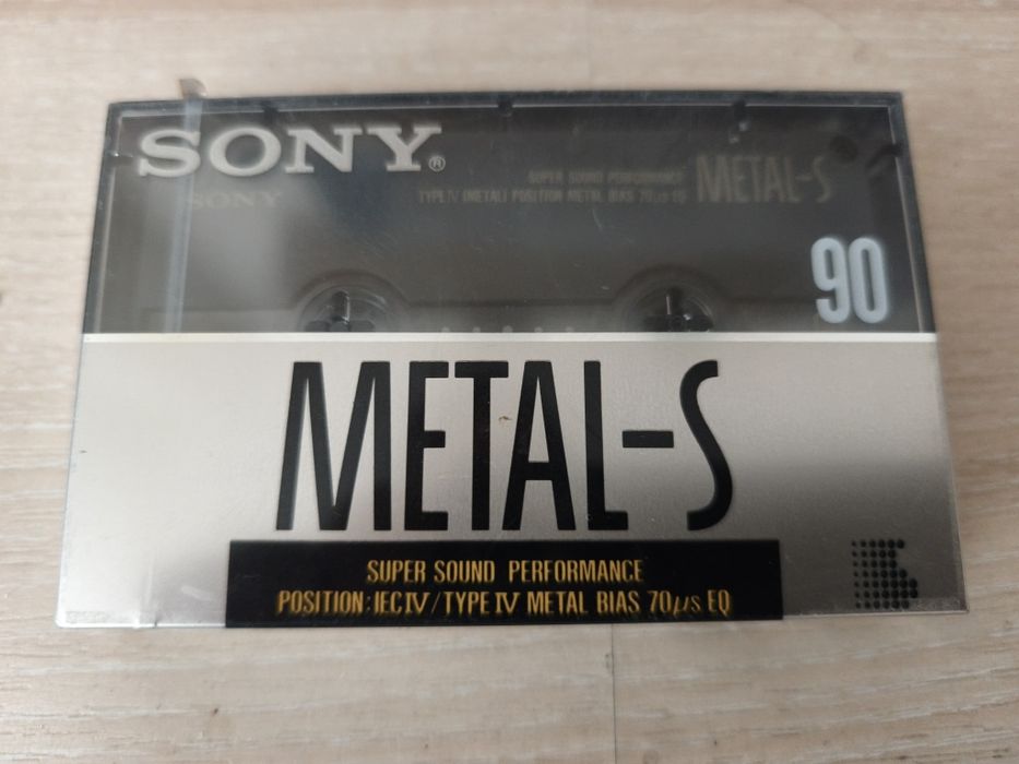Kaseta magnetofonowa Sony  METAL-S 90 TYPE IV Nowa zafoliowana.