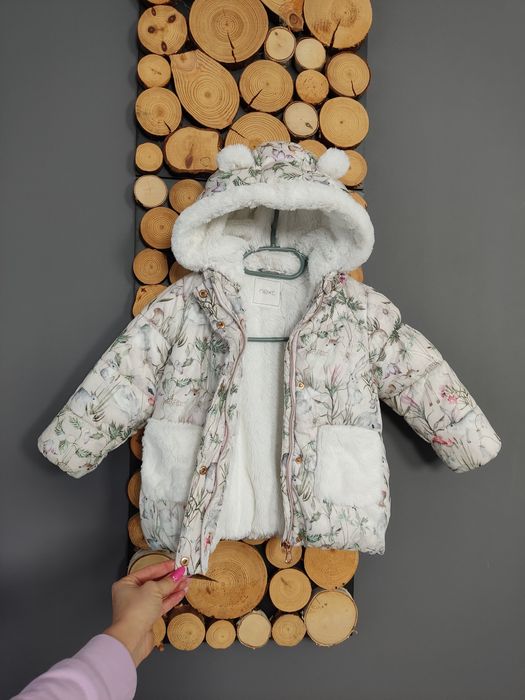 Kurtka zimowa next dziewczęca r.98