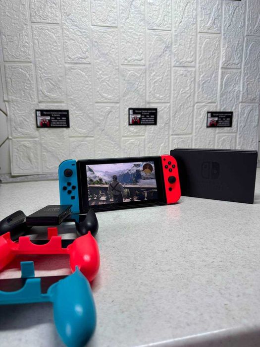 Nintendo Switch V2 25 ІГОР у комплекті. Повний комплект з оригінальним комлектом