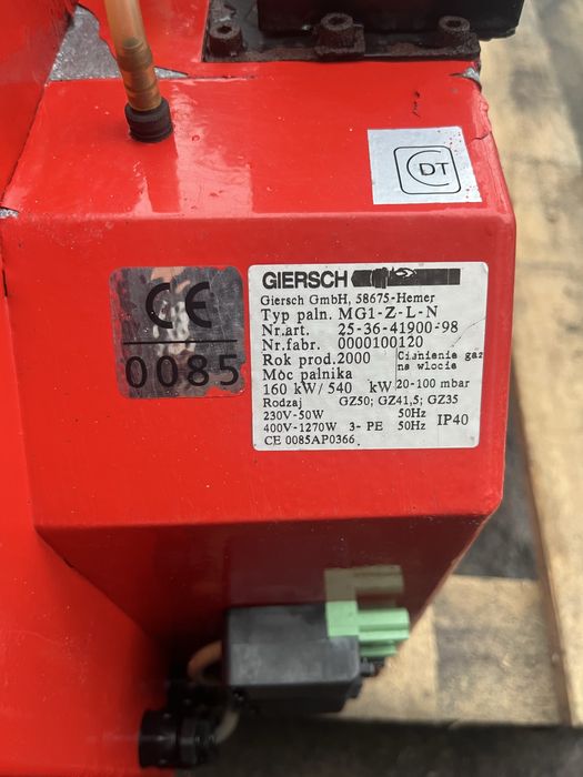 Palnik gazowy Giersch MG1-Z-L-N