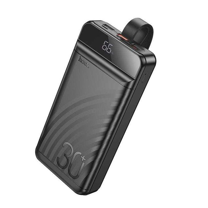 Павербанк Hoco J123B Element 30000mAh 22.5W/3A з QC/PD та ліхтарем