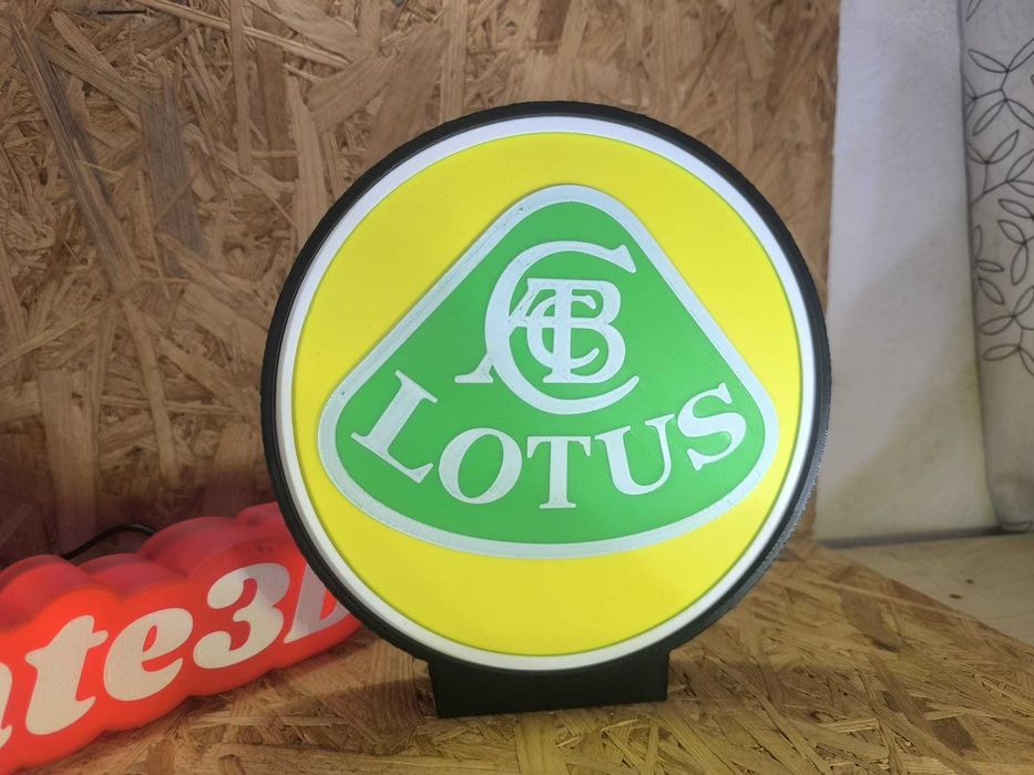 Lightbox Luminaria Decorativa Lotus