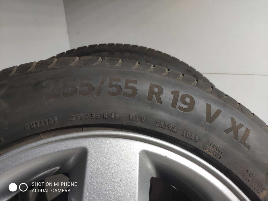 Koła opony felgi 255/55R19 LAND ROVER lato komplet CONTINENTAL 111V
