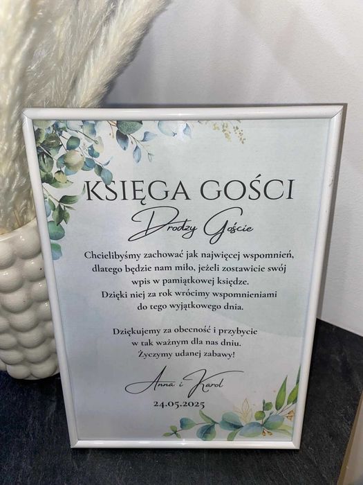 Instrukcja do Księgi Gości