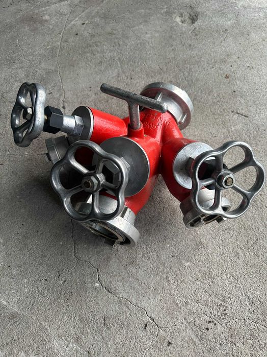 AWG Rozdzielacz zaworowy B-CBC DIN 14345 – strażacki rozdzielacz