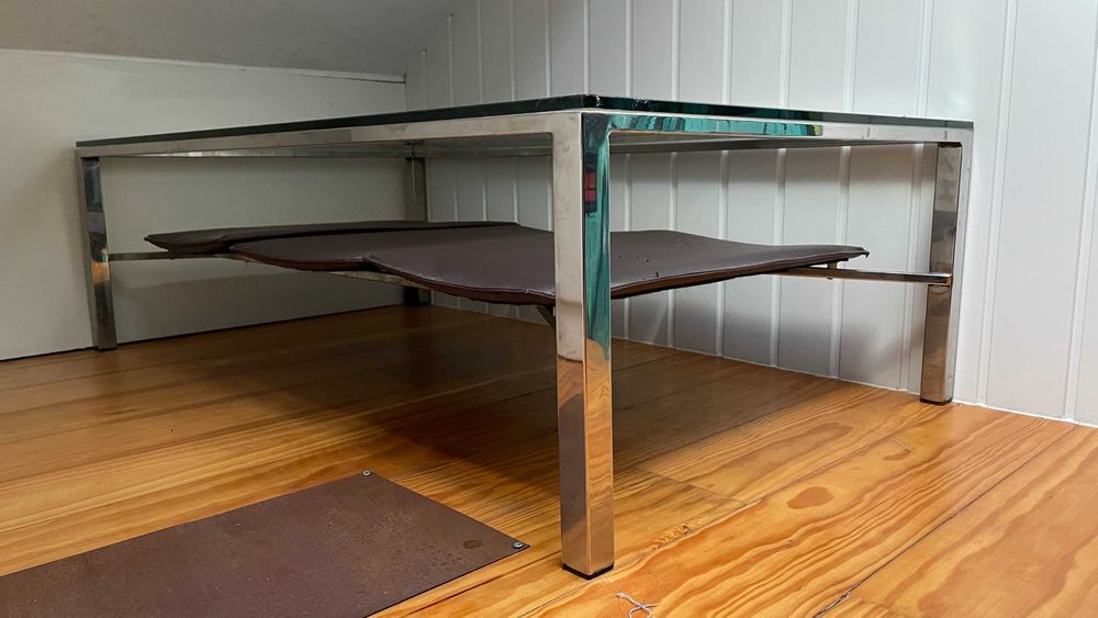 Mesa de TV em vidro